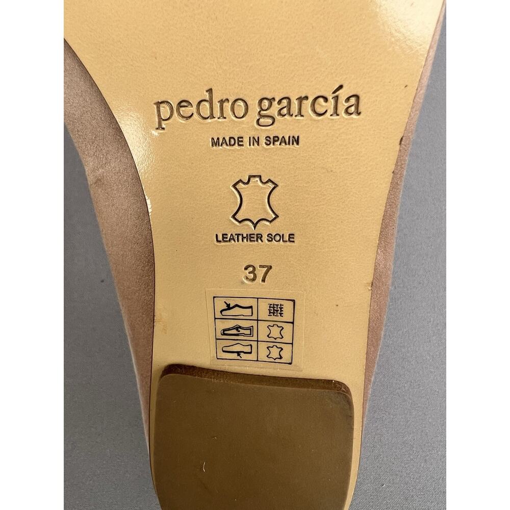 PEDRO GARCÍA Satin Loafers Women’s Antique Rose 7 US / 37 EU - Picture 12 of 12